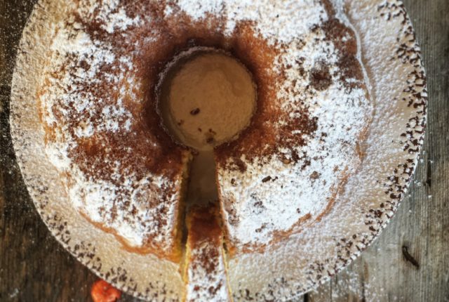 Torta di zucca e mandorle