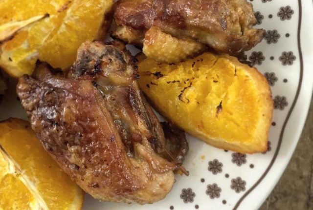 Pollo all'arancia