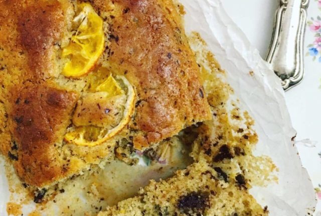 Plum cake ciocco mandarino