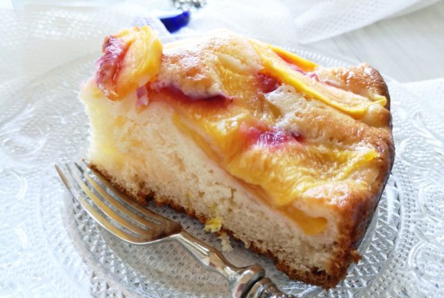 La ricetta della torta di pesche