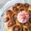 Torta delle rose con crema di nocciole